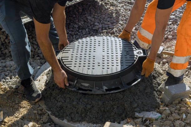 Chambre télécome en béton